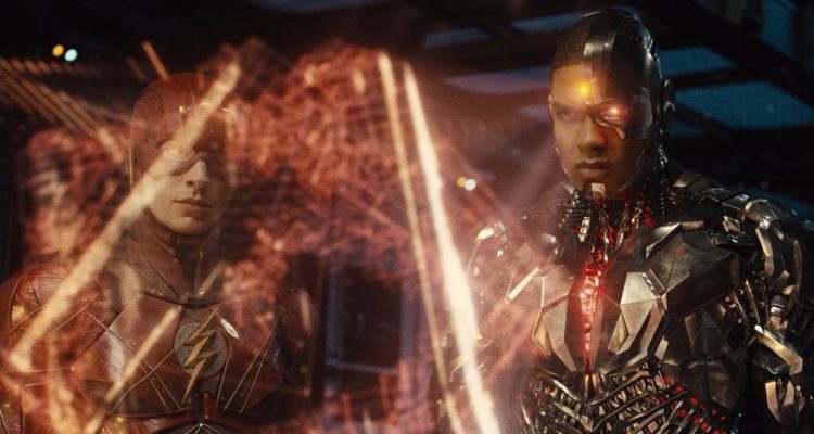 Cyborg and Flash in 'Justice League'