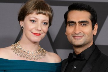 Emily V. Gordon, Kumail Nanjiani, Oscars 2017,