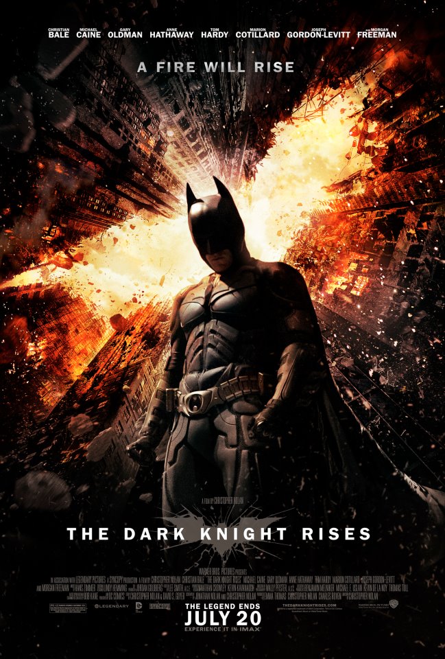 Things Heat Up In Latest Poster For 'The Dark Knight Rises