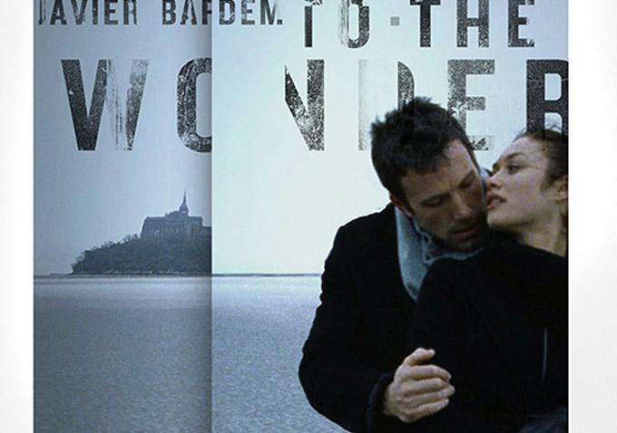 To The Wonder, US poster header