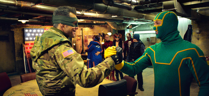 Kick Ass 2, Jim Carrey, Aaron Johnson
