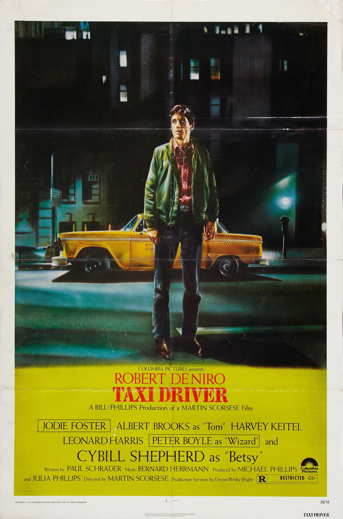 Compare Mondo's Cool Poster For Martin Scorsese's 'Taxi Driver