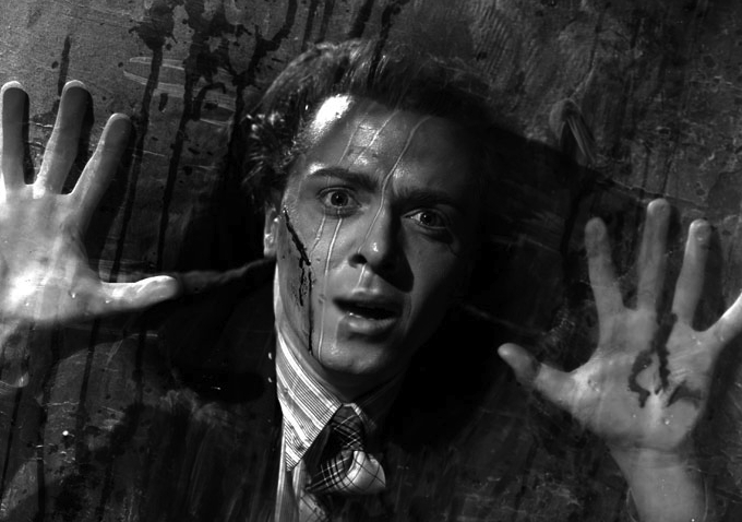 Richard Attenborough in "Brighton Rock"