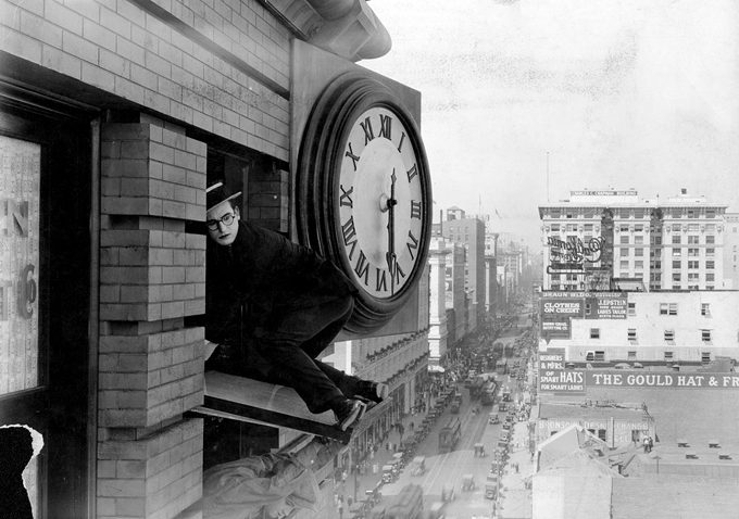 Watch: New Poster & Trailer For Re-Release Of Harold Lloyd's Silent Classic  'Safety Last!'