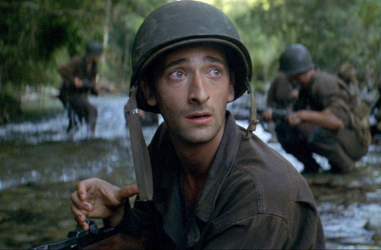 Adrian Brody star in The Thin Red Line directed by Terrence Malick. 21APR14. [27APR2014 REVIEW FILM FEATURE]
