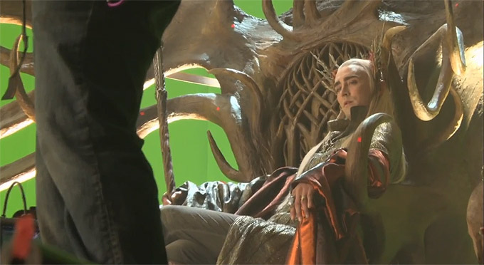 Lee Pace, The Desolation Of Smaug, Behind The Scenes