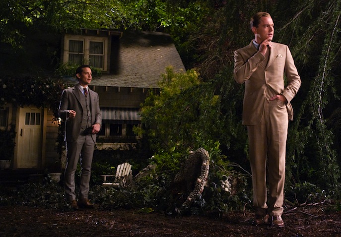 The Great Gatsby, Tobey Maguire, Leonardo DiCaprio