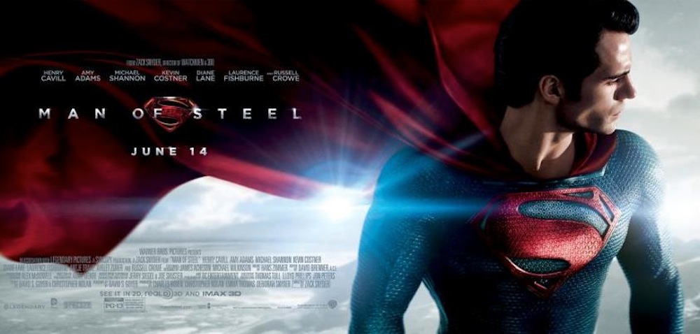 Man Of Steel, banner