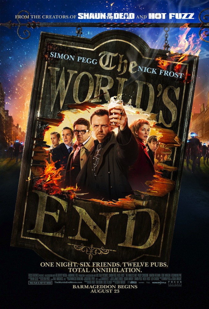 The World's End, US Poster (skip)