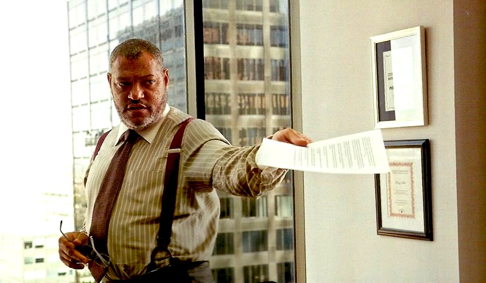 Man of Steel, Laurence Fishburne