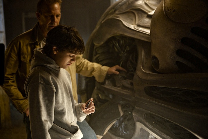 Man of Steel, Young Clark, Dylan Sprayberry, Kevin Costner
