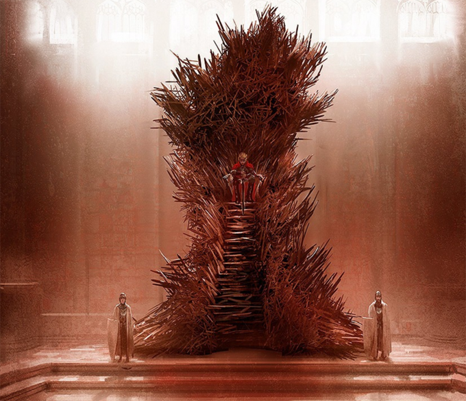 Games Of Thrones Throne Design George R.R. Martin