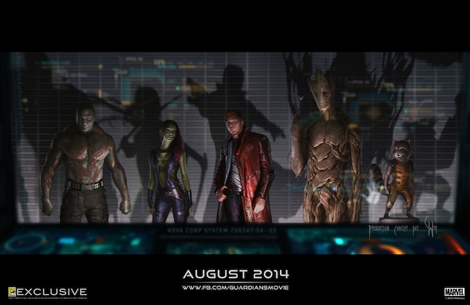 Guardians of The Galaxy, concept art, skip
