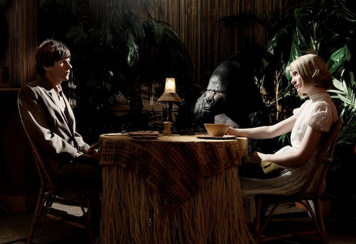 The Double, Jesse Eisenberg, Mia Wasikoswka