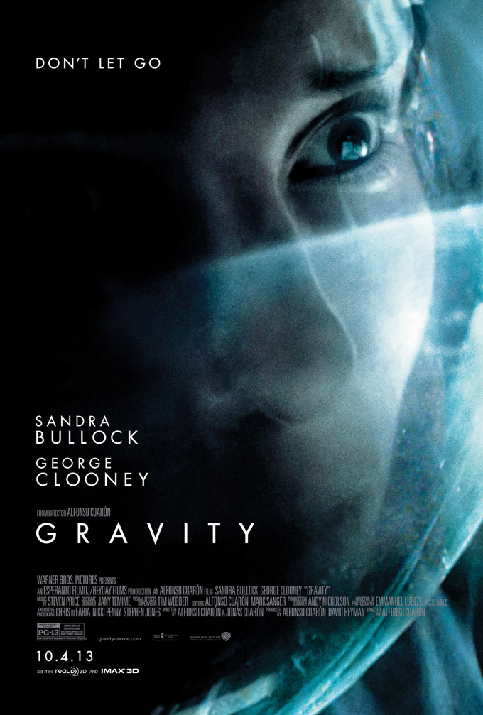 Gravity, Bullock ,poster