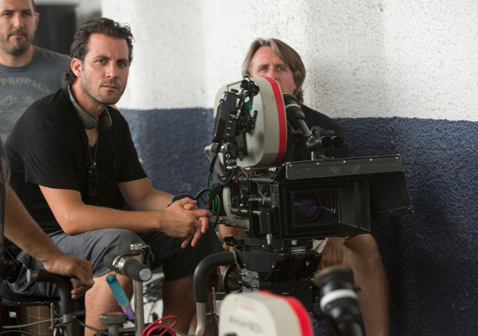 Runner Runner, set photo, director Brad Furman