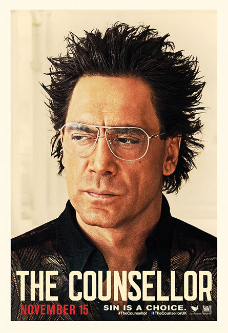 Counselor, Bardem ,character poster