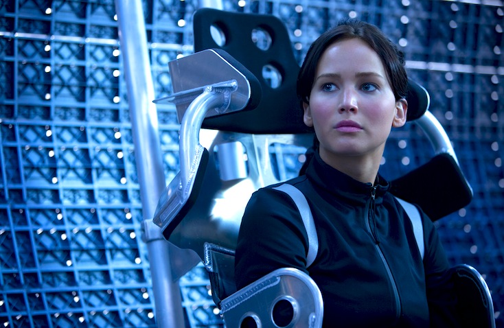 Jennifer Lawrence in "The Hunger Games: Catching Fire"