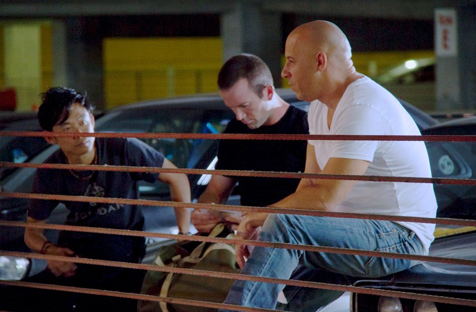 Fast and Furious 7, set pic