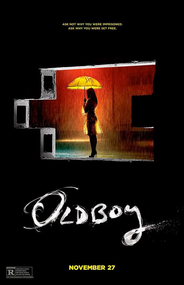New Poster For Spike Lee's 'Oldboy' Breaks Through The Wall