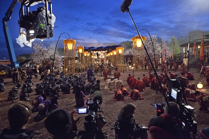 47 Ronin, set visit