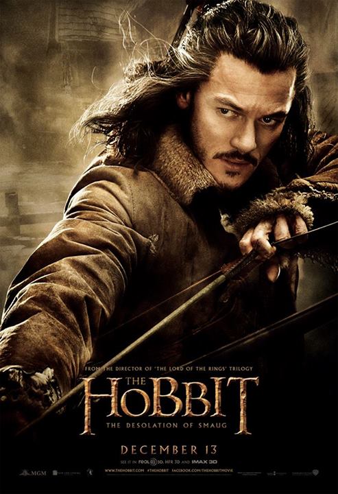 Hobbit, Desolation of Smaug, character poster