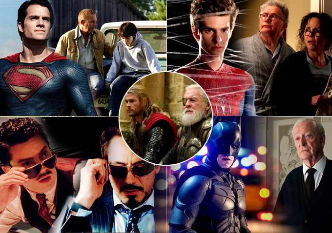 Ten Onscreen Superheroes With Incredibly Uncomfortable Family Issues