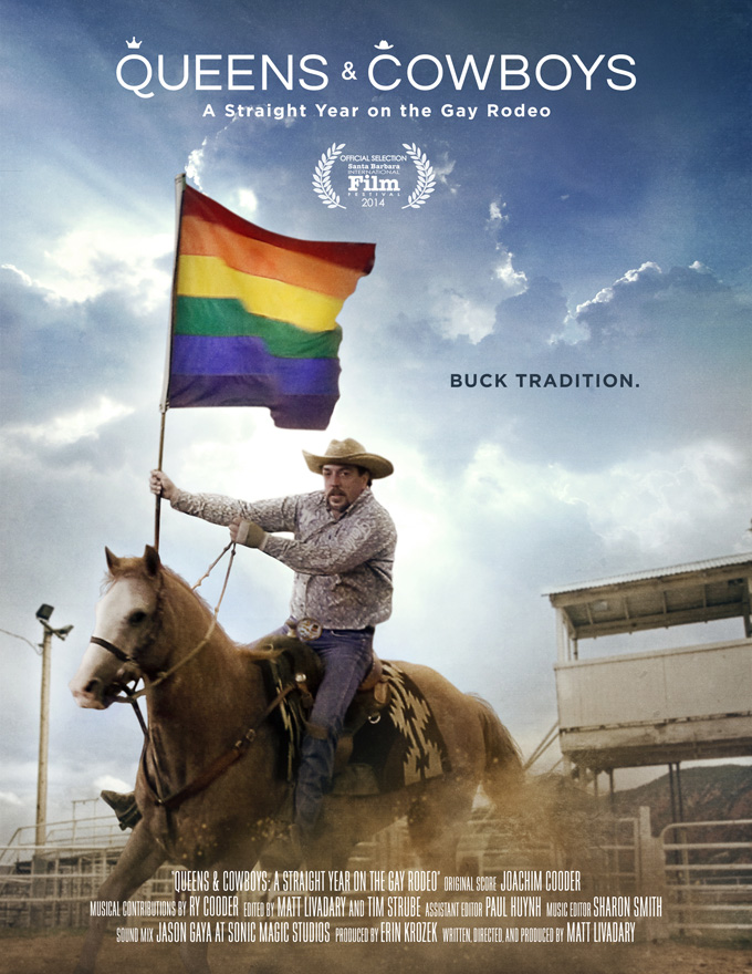 Queens & Cowboy: A Straight Year on the Gay Rodeo Poster