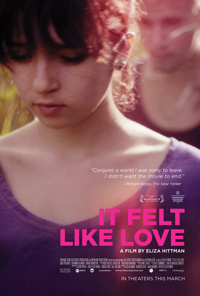 It Felt Like Love Poster