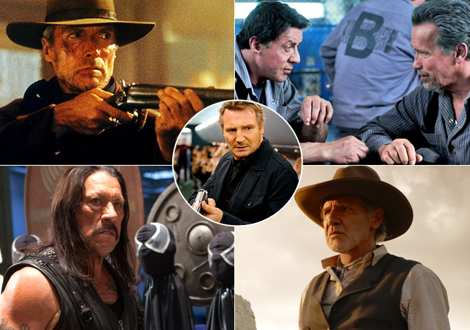 Celebrate Action Stars After 60