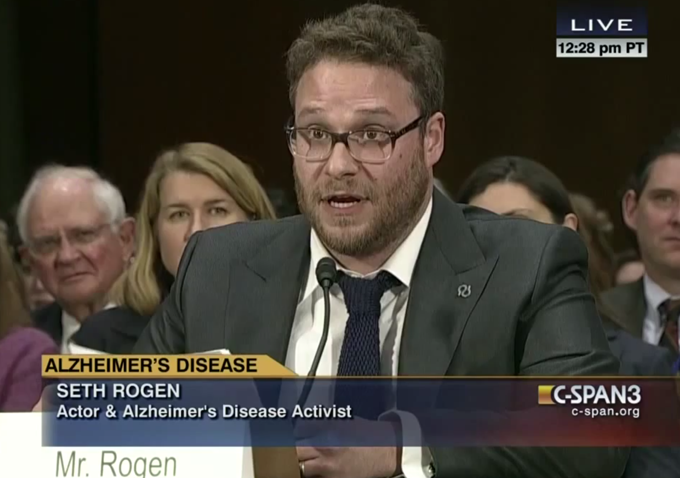 Seth Rogen Congress
