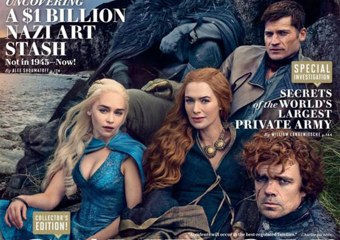 Game Of Thrones, Vanity fair