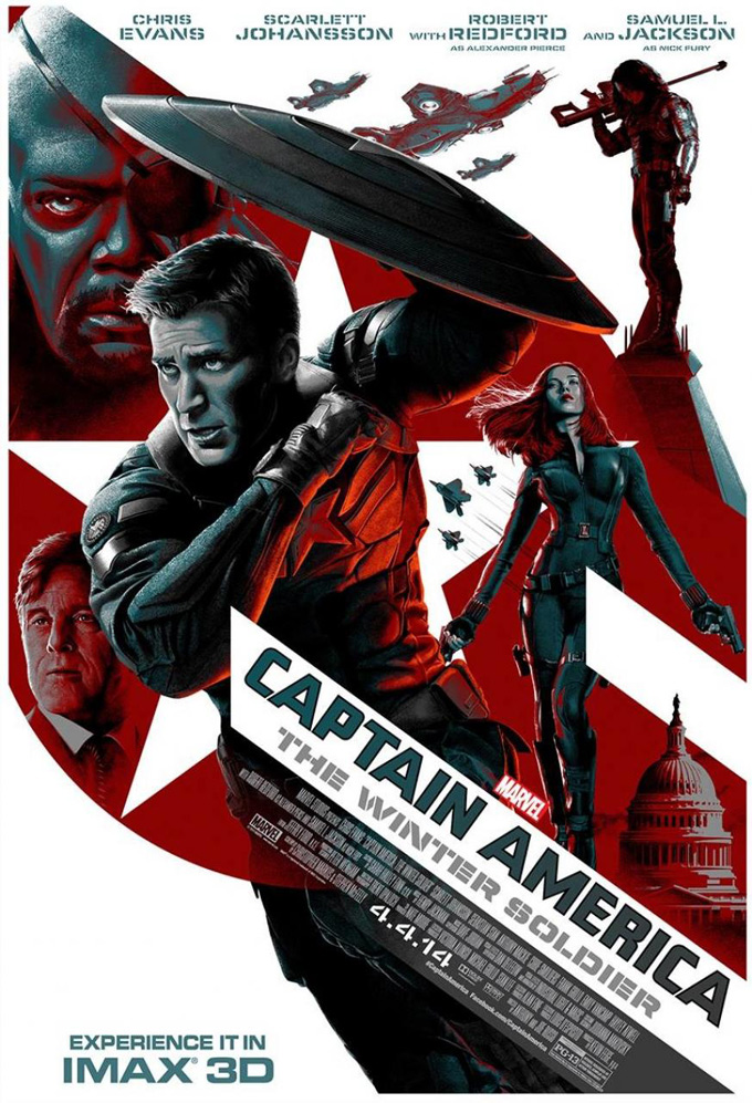 Captain America: The Winter Soldier, Imax poster