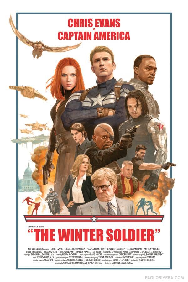 Captain America: The Winter Soldier Poster