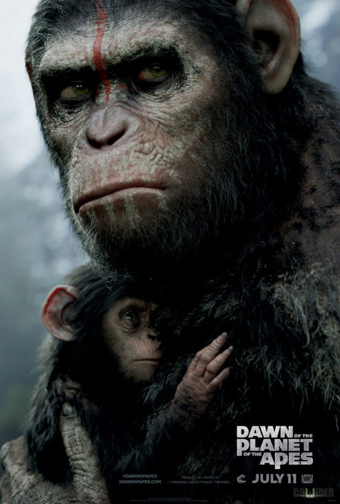 Dawn Of The Planet Of The Apes Poster