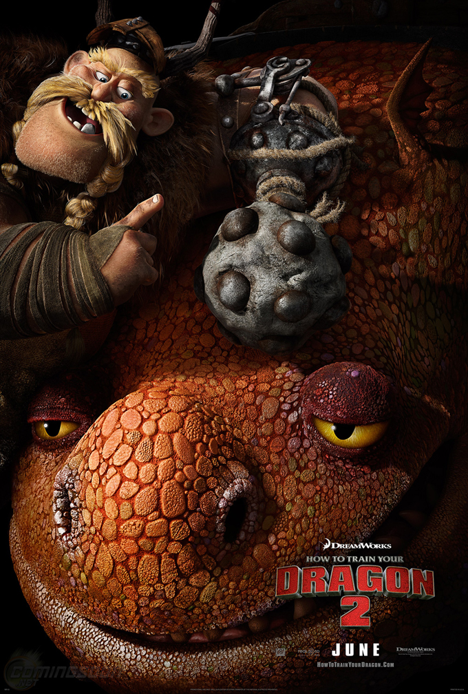 How To Train Your Dragon 2 Poster