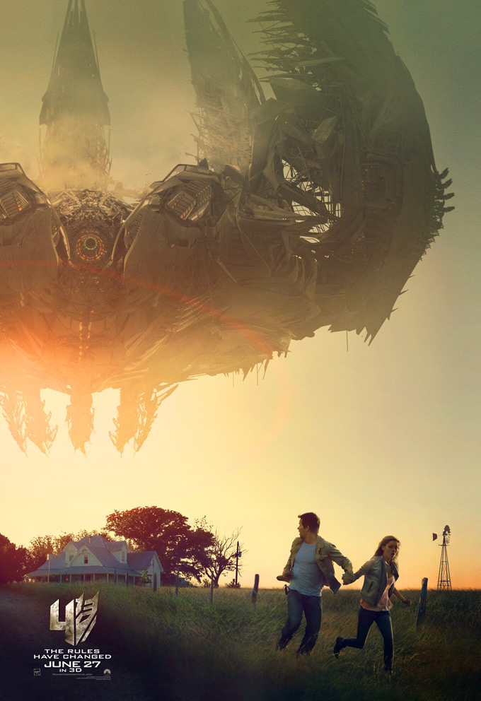 Transformers: Age of Extinction, poster