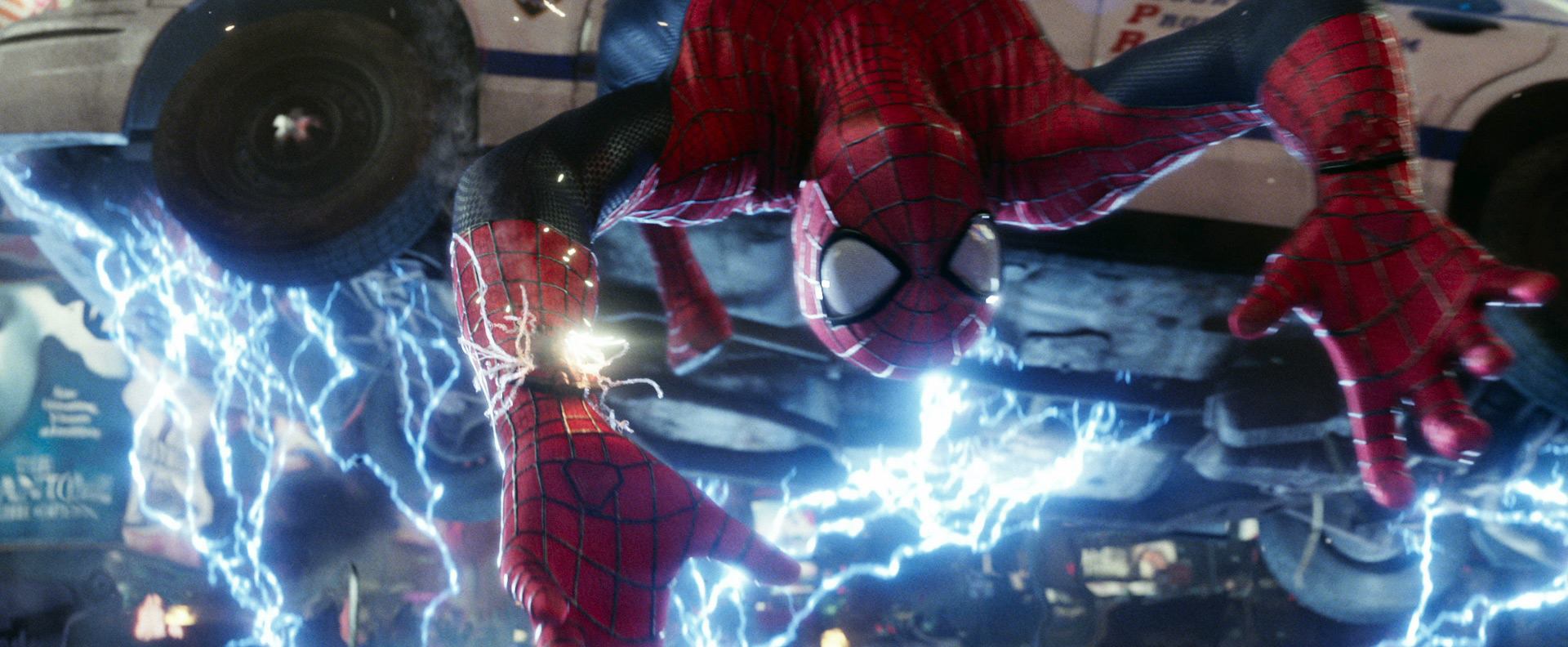 Spidey Battles Electro in New Amazing Spider-Man 2 Trailer