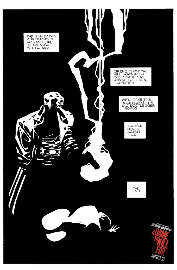 Sin City: A Dame To Kill For Storyboard