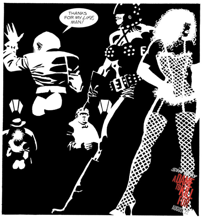 Sin City: A Dame To Kill For Storyboard