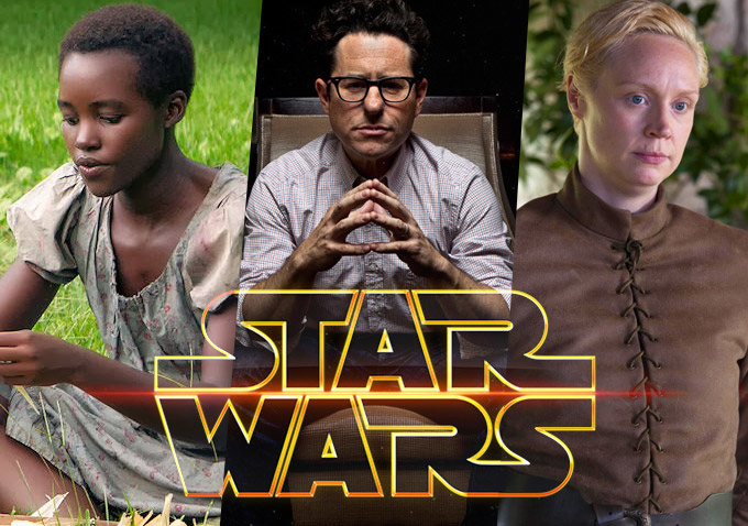 Lupita Nyong'o, Gwendoline Christie, Star Wars Episode VII'