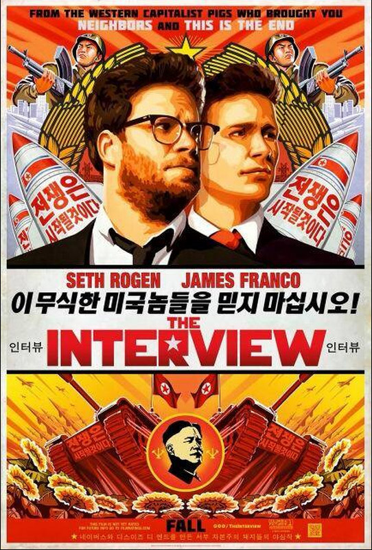 The Interview, poster, Rogen, Franco