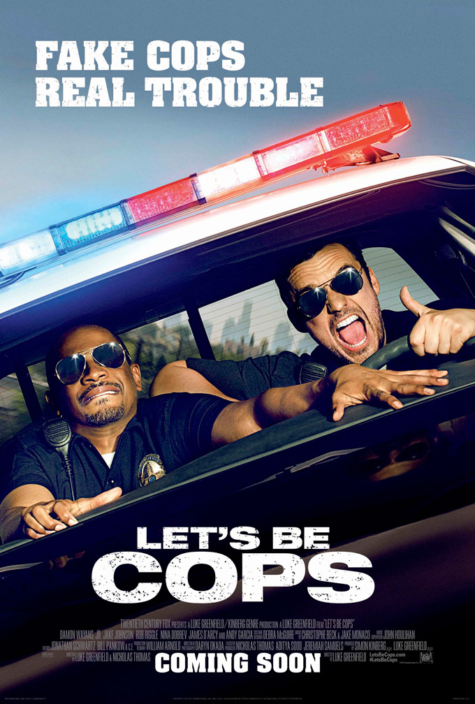 Let's Be Cops, poster