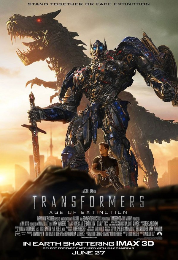 'Transformers: Age Of Extinction, poster