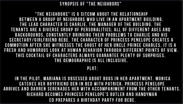 Tommy Wiseau's Neighbors Plot