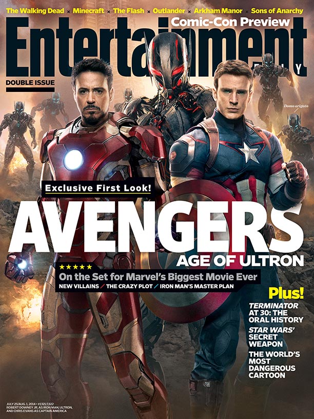 The Avengers: Age Of Ultron EW Cover