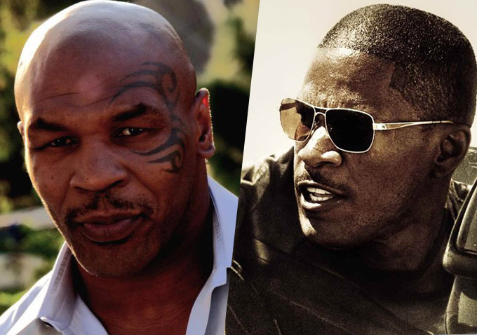 Jamie Foxx, Mike Tyson