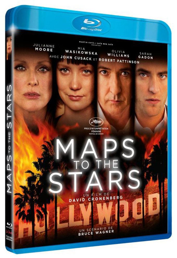 Maps To The Stars, Dvd cover
