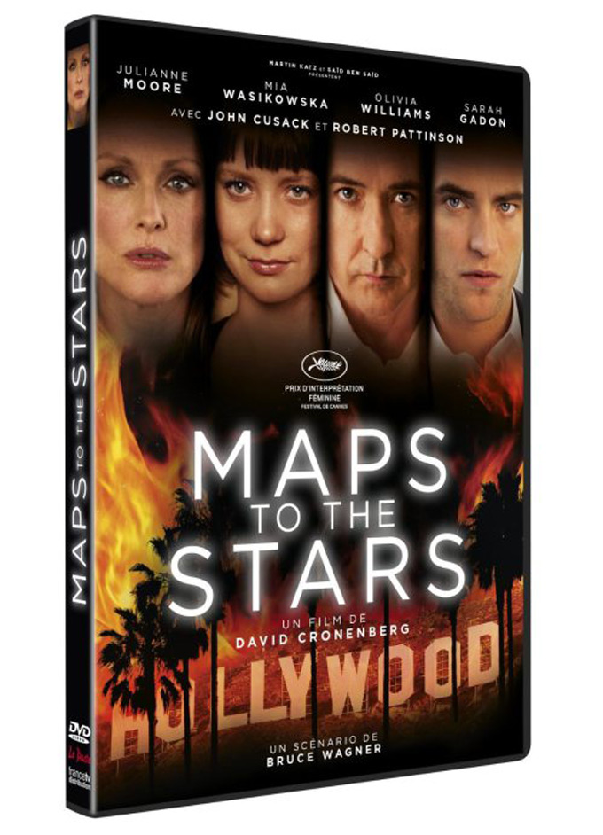 Maps To The Stars, Dvd cover