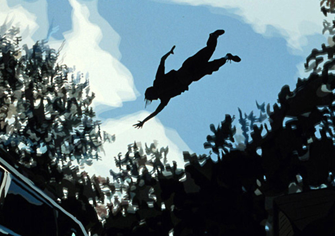 "Waking Life" was shot on a Panaxonic DVX1000